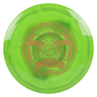 Innova Disc Golf Team Champion Series Vaino Makela Star Teebird 7/5/0/2 Dark Green Swirl/Gold 173 grams