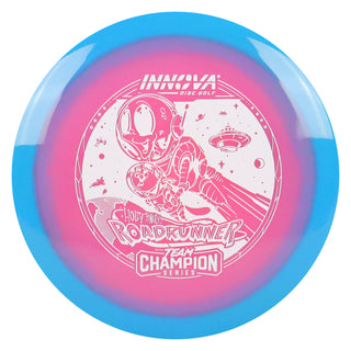 Innova Disc Golf Team Champion Series Holly Finley Halo Champion Roadrunner 9/5/-4/1 Blue Pink/White 171 grams