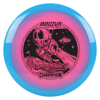 Innova Disc Golf Team Champion Series Holly Finley Halo Champion Roadrunner 9/5/-4/1 Blue Pink/Black 170 grams