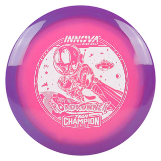 Innova Disc Golf Team Champion Series Holly Finley Halo Champion Roadrunner 9/5/-4/1 Purple Pink/White 171 grams