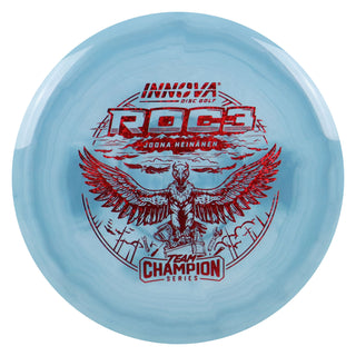 Innova Disc Golf Team Champion Series Joona Heinanen Star Roc3 5/4/0/3 Grey Swirl/Red Matrix 180 grams