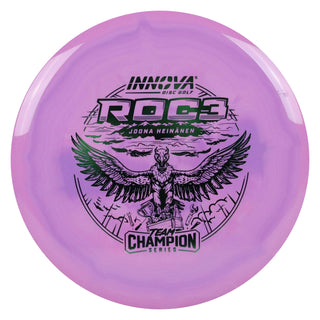 Innova Disc Golf Team Champion Series Joona Heinanen Star Roc3 5/4/0/3 Pink Swirl/Green 180 grams