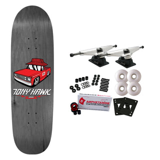Birdhouse Skateboard Complete Tony Hawk Hut Shaped 8.75" x 32" Black