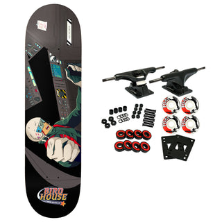 Birdhouse Skateboard Complete Schaar Red Shift 8.5" x 32"