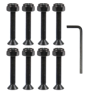 Dime Bag Skateboard Mounting Hardware 1.25" Allen Nuts and Bolts with Wrench