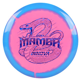 Innova Disc Golf Halo Star Mamba Distance Driver 11/6/-5/1 Blue Pink/Navy Shatter 157 grams