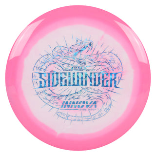 Innova Disc Golf Halo Star Sidewinder Fairway Driver 9/5/-3/1 Pink White/Blue Shatter 163 grams