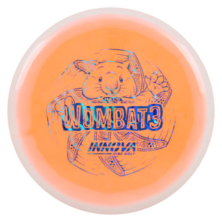 Innova Disc Golf Halo Star Wombat3 Midrange 5/6/-1/0 White Orange/Blue Waves 180 grams
