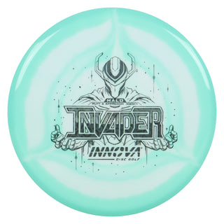 Innova Disc Golf Halo Star Invader Putter 3/2/0/1 Teal White/Black Circles 167 grams