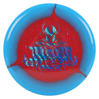 Innova Disc Golf Halo Star Invader Putter 3/2/0/1 Blue Red/Blue Waves 168 grams