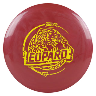 Innova Disc Golf GStar Leopard3 Fairway Driver 7/5/-2/1 Maroon/Yellow 173 grams