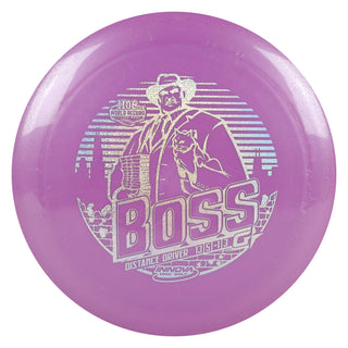Innova Disc Golf Gstar Boss Distance Driver 13/5/-1/3 Purple/Holo Shimmer 173 grams