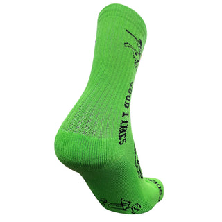 Psockadelic Skateboard Socks Good Times