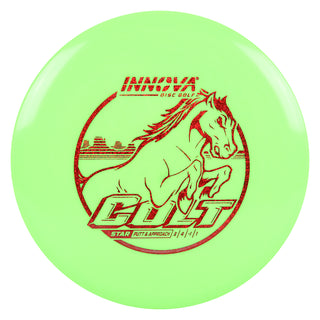 Innova Disc Golf Star Colt Putter 3/4/-1/1 Green/Red Shimmer 172 grams