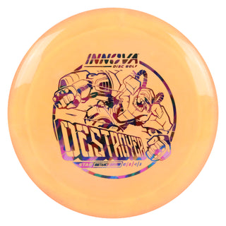 Innova Disc Golf Star Destroyer Distance Driver 12/5/-1/3 Mango/Pink Jellybean 159 grams
