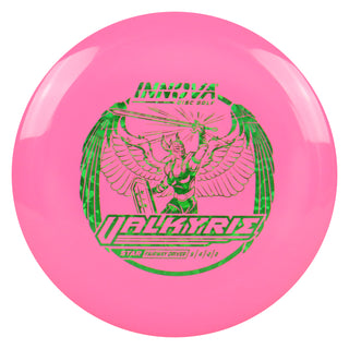 Innova Disc Golf Star Valkyrie Fairway Driver 9/4/-2/2 Pink/Green Shatter 168 grams