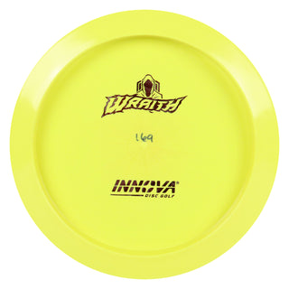 Innova Disc Golf Star Wraith Bottom Stamp Distance Driver 11/5/-1/3 Yellow/Rose 169 grams