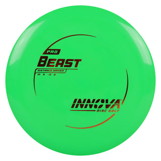 Innova Disc Golf Pro Beast Distance Driver 10/5/-2/2 Green/Orange 170 grams