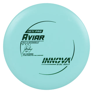 Innova Disc Golf Pro Yeti Aviar Putter 2/3/0/1 Teal/Green 170 grams