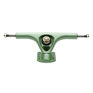 Paris Longboard Trucks Kit (Tropic Green) With Blood Orange 65mm Wheels & Independent Bearings