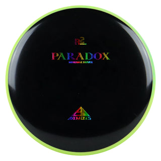 Axiom Disc Golf R2 Neutron Paradox Midrange 5/4/-4/0 Black/Lime 175 grams