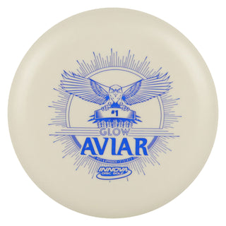 Innova Disc Golf DX Glow Aviar Putter 2/3/0/1 White/Flat Blue 171 grams