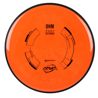 MVP Disc Golf Ohm Putt and Approach Neutron Neon Orange 172 grams