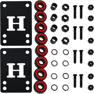 Venture Skateboard Trucks V-Lights Awake 5.6 (8.25") with 52mm Wheels, Bearings, Hardware