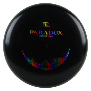 Axiom Disc Golf Eclipse R2 Neutron Paradox Midrange Disc 5/4/-4/0 Black/Glow Rim 172 grams