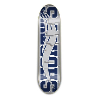 Shorty's Skateboard Deck Skate Block Grey/Blue 8.5"