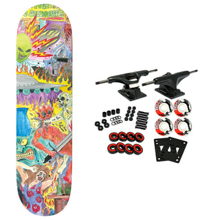 Baker Skateboard Complete Reynolds Here To Stay 8.38" x 32"