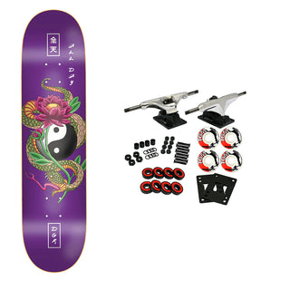 DGK Skateboard Complete Viper Purple 8.1" x 31.85"