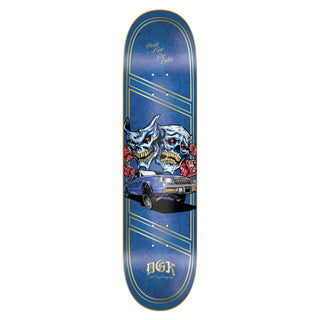 DGK Skateboard Deck Night Moves 8.38" x 32.215"