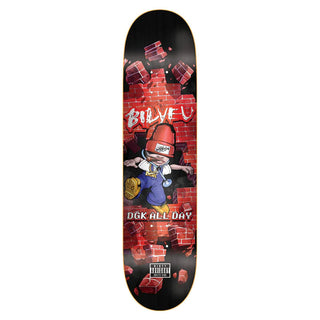 DGK Skateboard Deck Bilyeu Bustin Out 8.0" x 31.85"