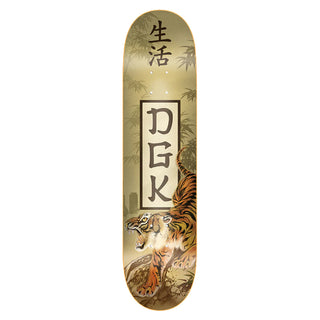 DGK Skateboard Complete Protector Embossed Gold 8.06" x 31.85"
