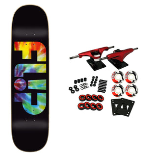 Flip Skateboard Complete Odyssey Tie Dye 8.4" x 31.73"