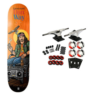 Plan B Skateboard Complete Danny Way Lieutenant Dan 8.25" x 32.125"
