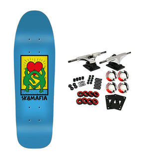 Sk8 Mafia Skateboard Complete One Love Blue 7.3" x 24.5"