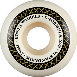 Bones Skateboard Wheels 53mm 99A X-Formula V1 Standards