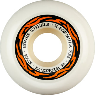 Bones Skateboard Wheels 55mm 95A X-Formula V6 Widecuts