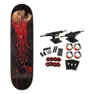 Creature Skateboard Complete Cannibal Corpse Skull and Blood 8.53" x 32.19"