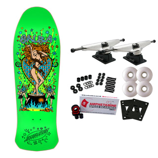 Santa Cruz Skateboard Complete Salba Witch Doctor Reissue 10.4" x 32"