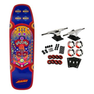 Santa Cruz Skateboard Complete Delfino Pinball 9.14" x 31.5"