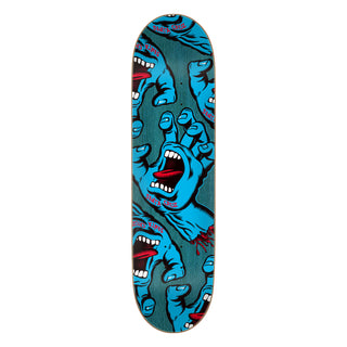 Santa Cruz Skateboard Deck Crowded Hand 8.25" x 31.83"