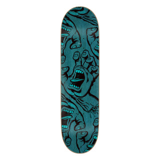Santa Cruz Skateboard Deck Crowded Hand 8.25" x 31.83"
