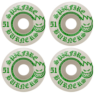 Moose Canadian Maple Skateboard Green 8.25" with Independent Trucks, Spitfire Wheels