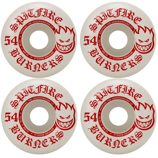 Spitfire Skateboard Wheels 54mm Burners with Bronson Pro G3 Bearings