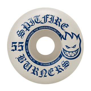 Core Hollow Skateboard Trucks 8.25" + 55mm Spitfire Burners Wheels, Abec 5 Bearings