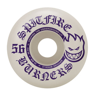 Core Hollow Skateboard Trucks 7.375" + 56mm Spitfire Burners Wheels, Abec 5 Bearings