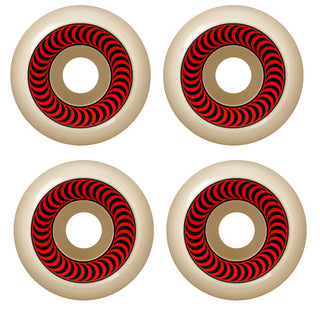 Spitfire Skateboard Wheels 60mm 99A F4 OG Classics with Bronson Pro G3 Bearings